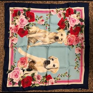 Dolce&Gabbana Multi Colored Floral Scarf
